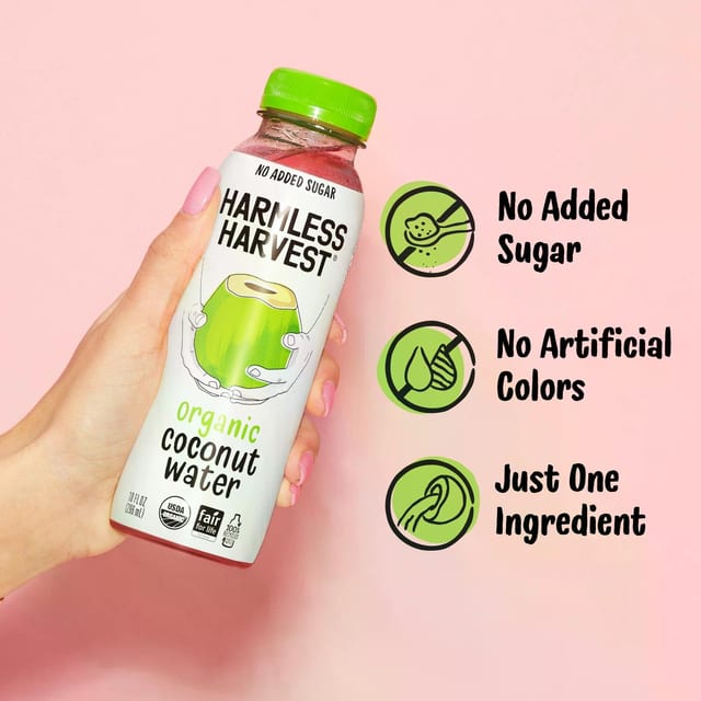 Harmless Harvest Coconut Water.