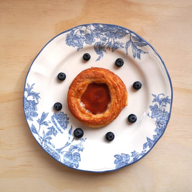 Seasonal Danish.